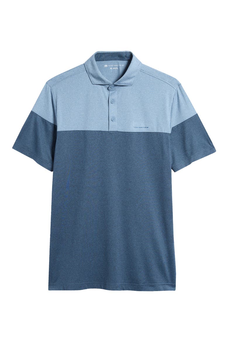 Heater Pro Colorblock Performance Golf Polo, Alternate, color, LIGHT TEAL