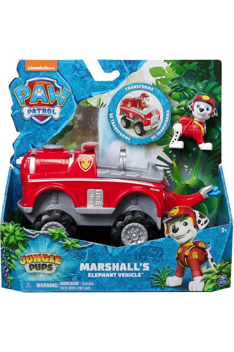 Jungle Pups Marshall Elephant Vehicle, Alternate, color, Black