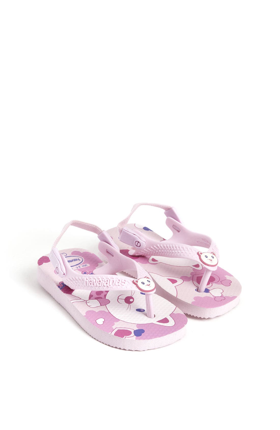 'Baby Pets' Sandal, Alternate, color, CRYSTAL ROSE/ ROSE
