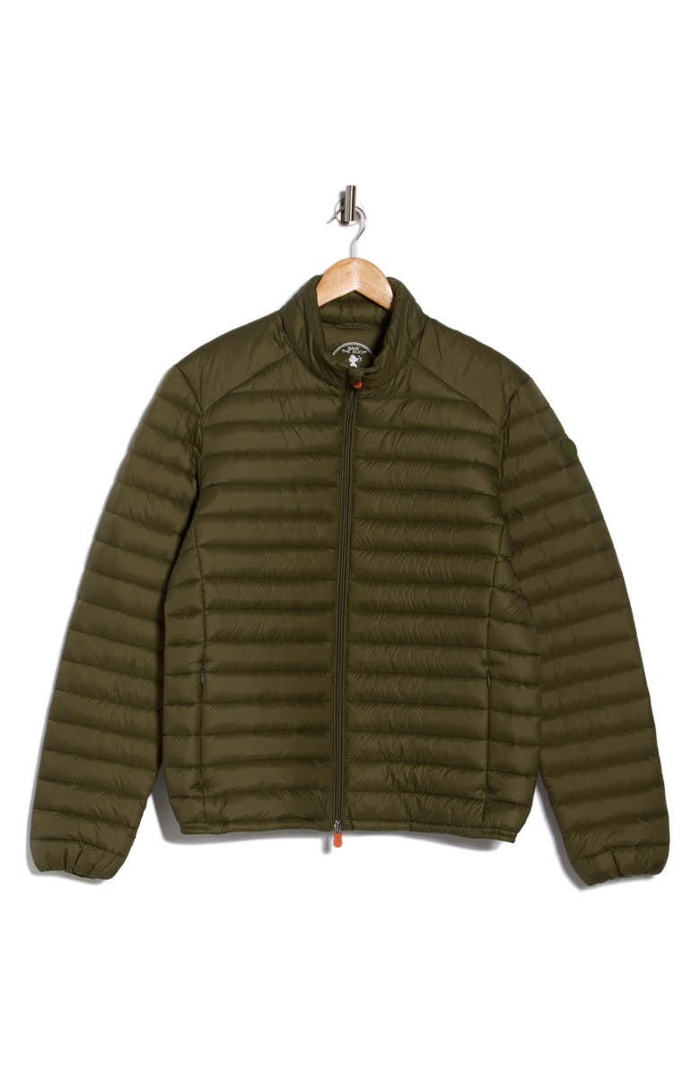 Save The Duck Francesco Packable Jacket, Alternate, color, Dusty Olive