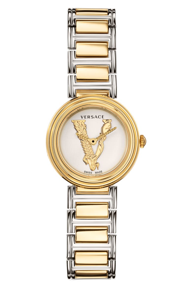 Virtus Mini Bracelet Watch, 28mm, Main, color, GOLD