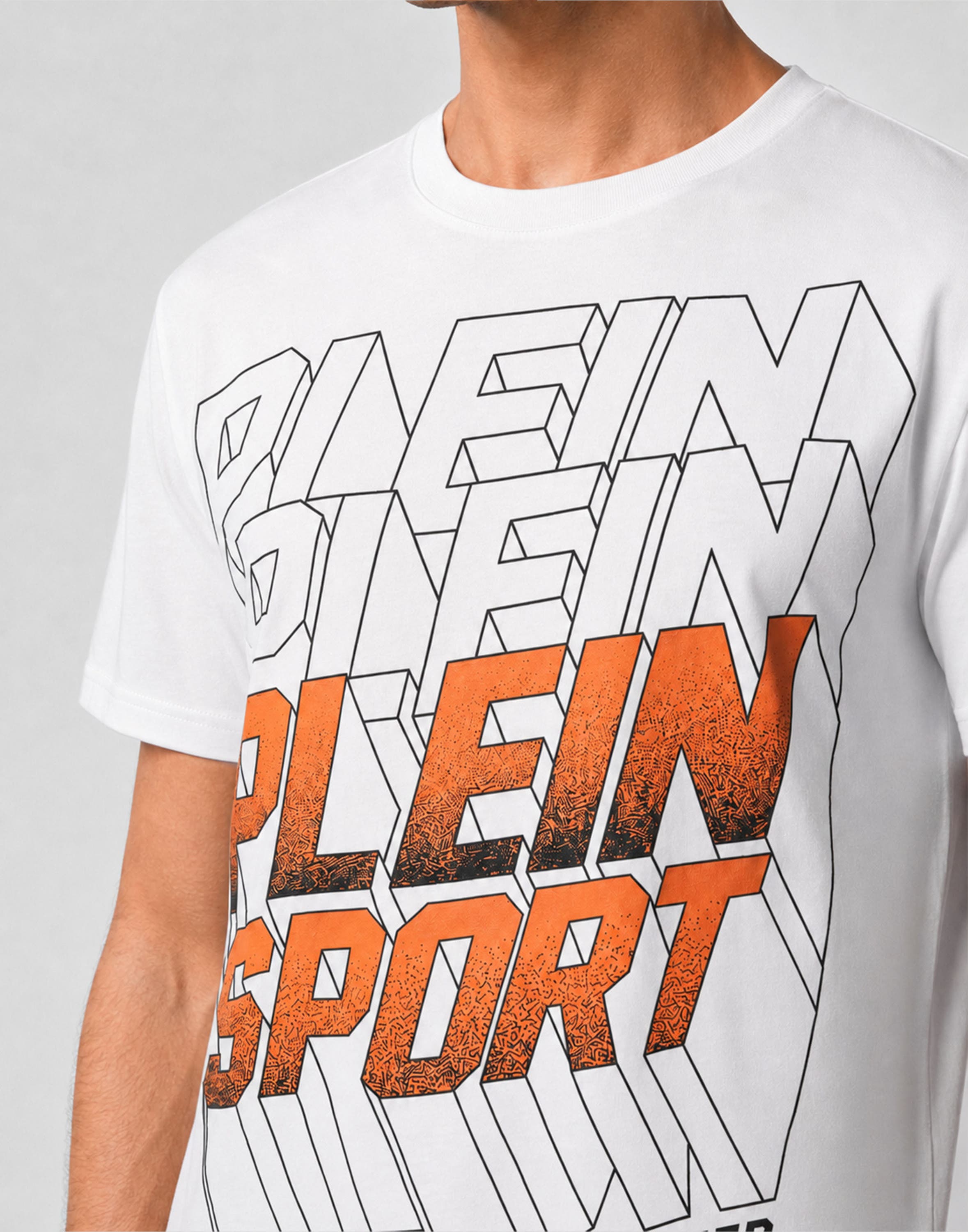 PLEIN SPORT Round Neck T-shirt Ps Fluo Men (Men) | Nordstrom