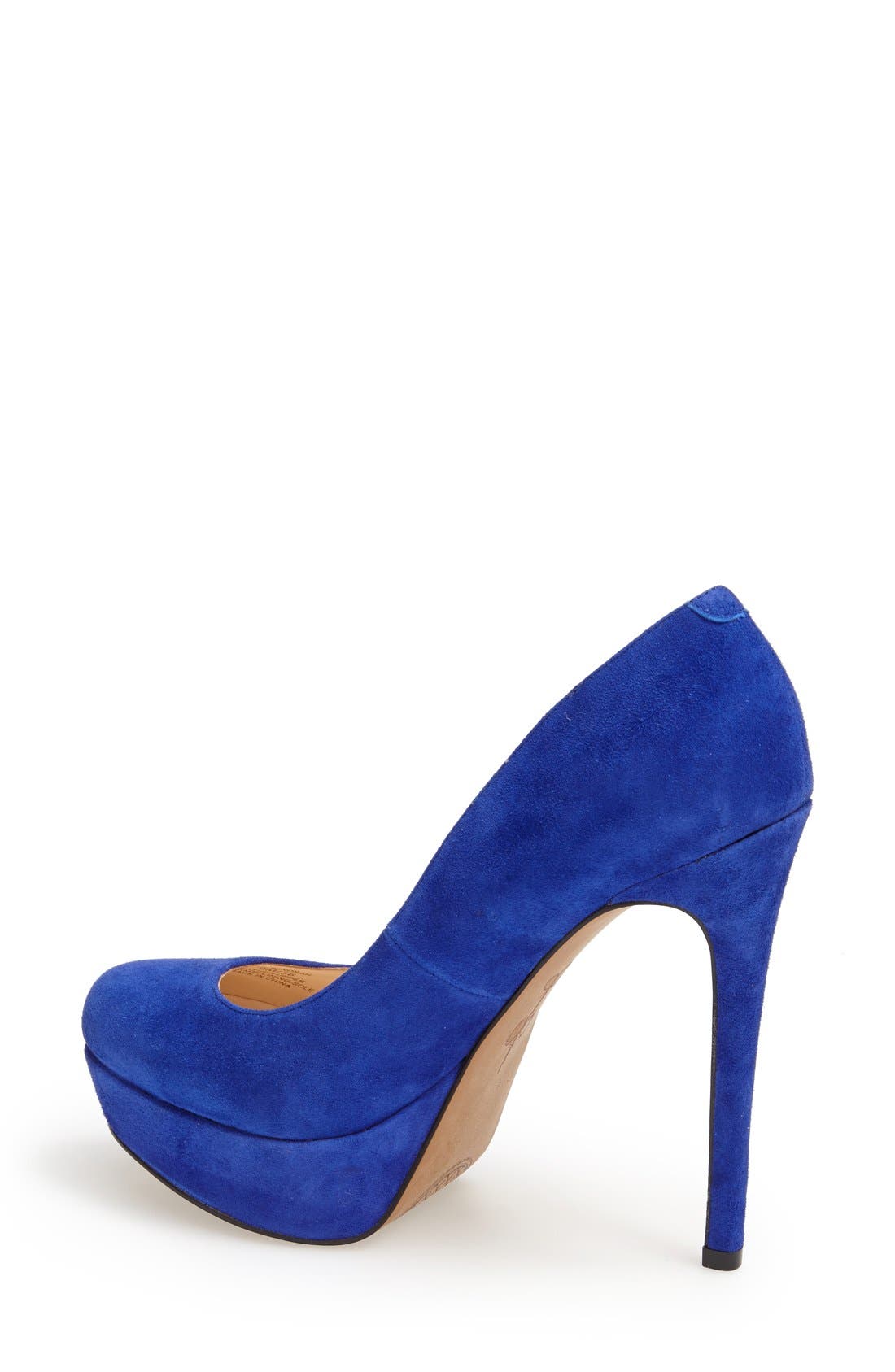 'Sandrah' Platform Pump, Alternate, color, NEW COBALT