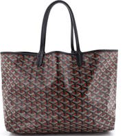 Pre-Owned Goyard Saint Louis Tote Claire Voie Coated Canvas PM