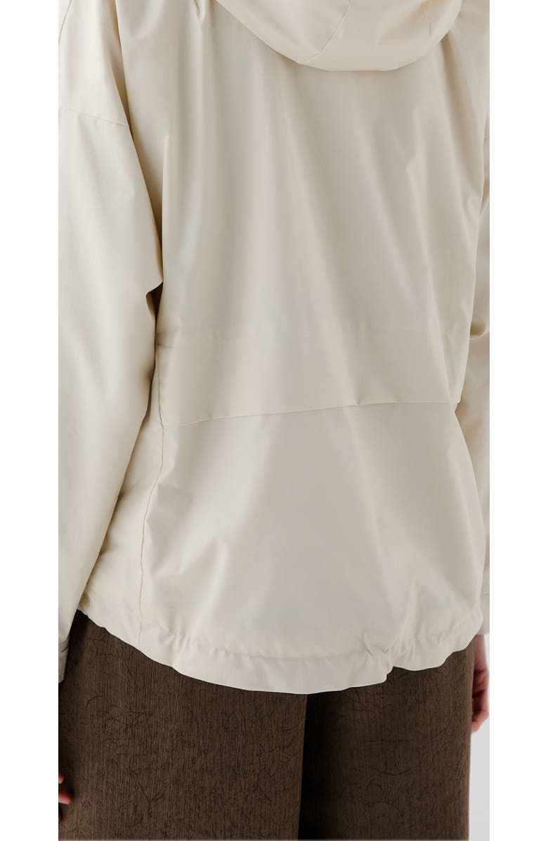 Scalpers Woman Raincoat, Alternate, color, Offwhite