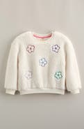 Tucker + Tate Kids' Embroidered Fluffy Fleece Pullover