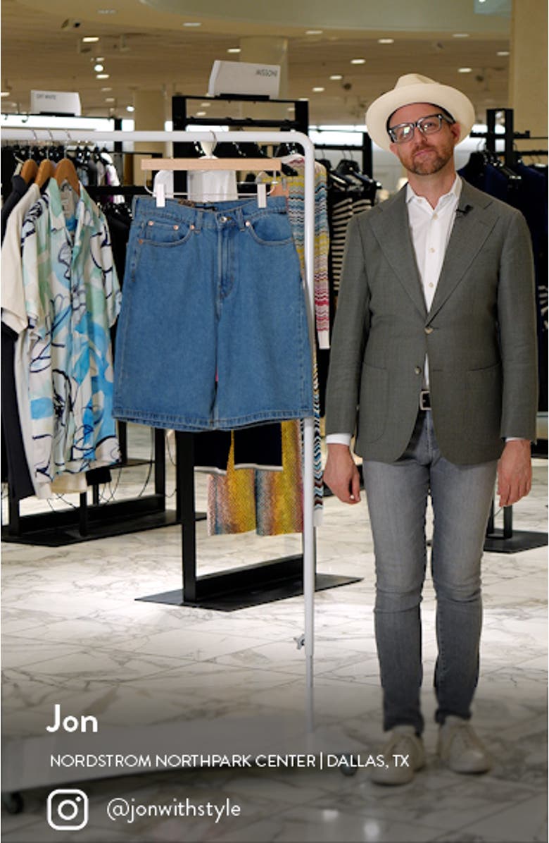 Check-5 Baggy Denim Shorts, sales video thumbnail