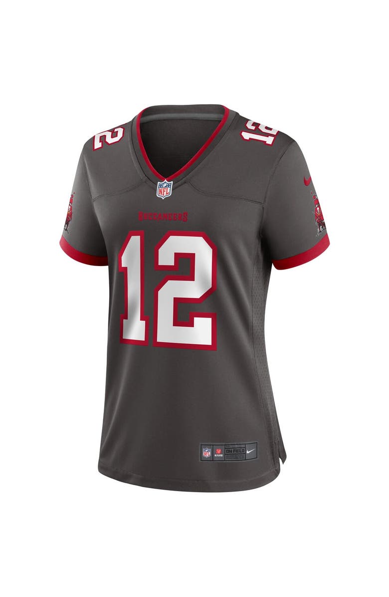 Nike Women's Nike Tom Brady Pewter Tampa Bay Buccaneers Alternate Game Jersey, Alternate, color, 