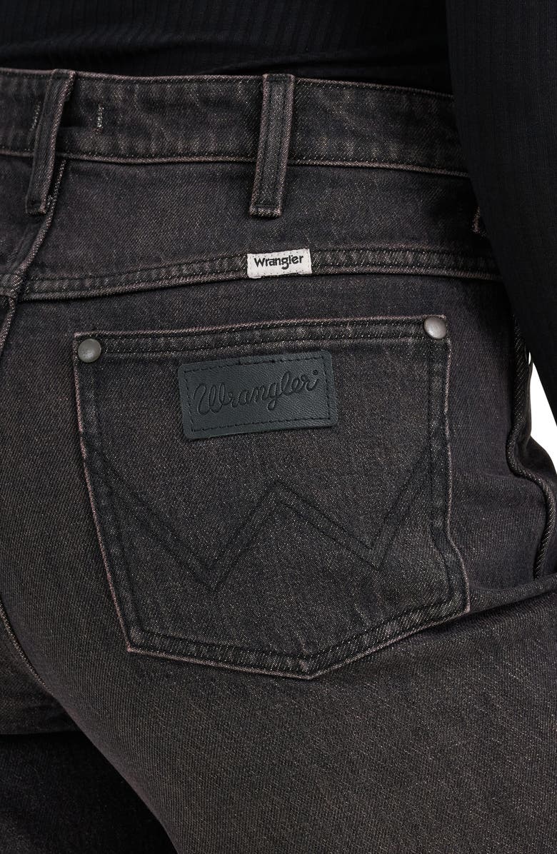 Wrangler High Waist Loose Straight Leg Jeans, Alternate, color, Mars