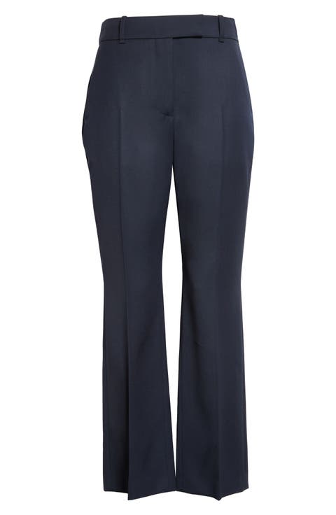 Women's Blue Straight-Leg Pants | Nordstrom