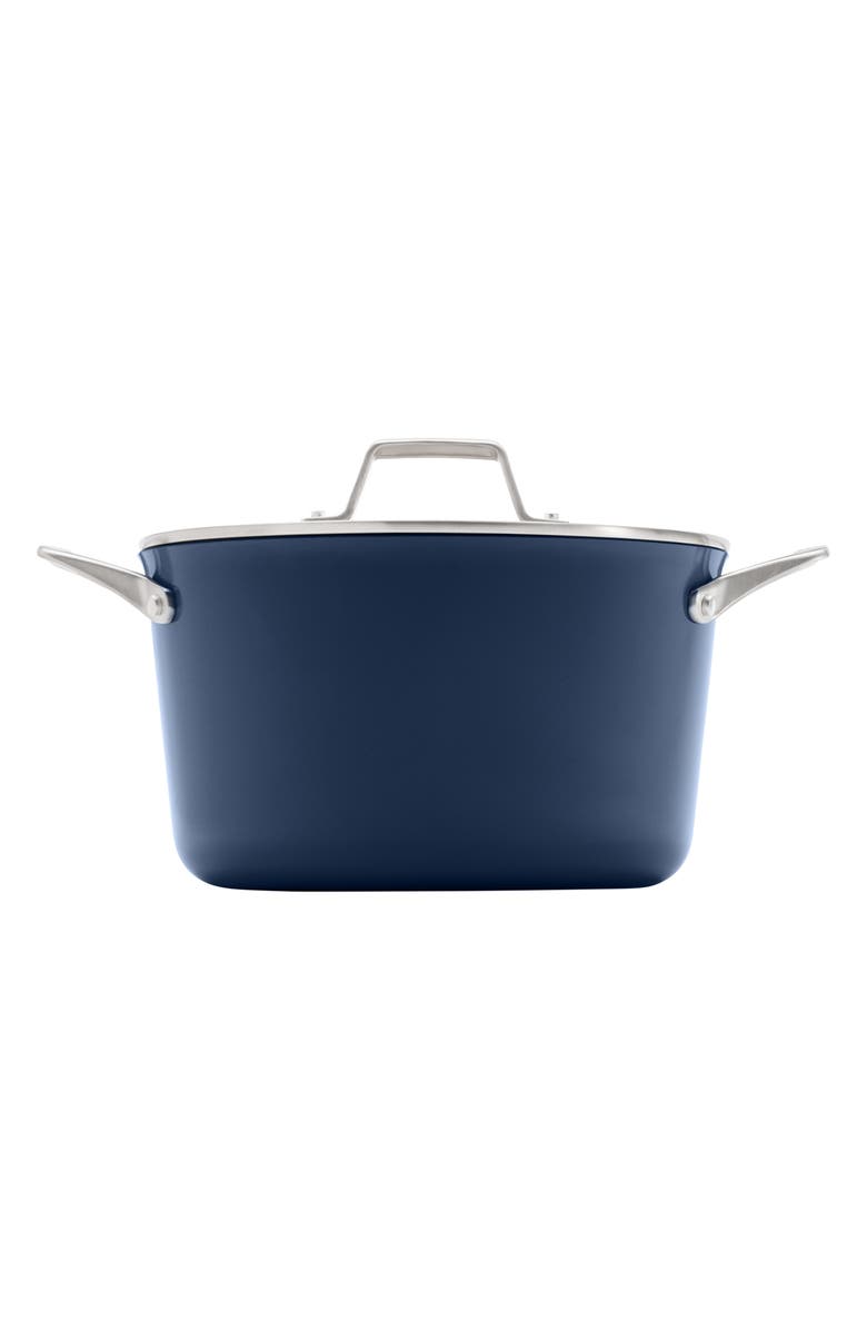 CALPHALON Premier Ceramic Nonstick 7-Quart Dutch Oven with Lid, Main, color, Blue