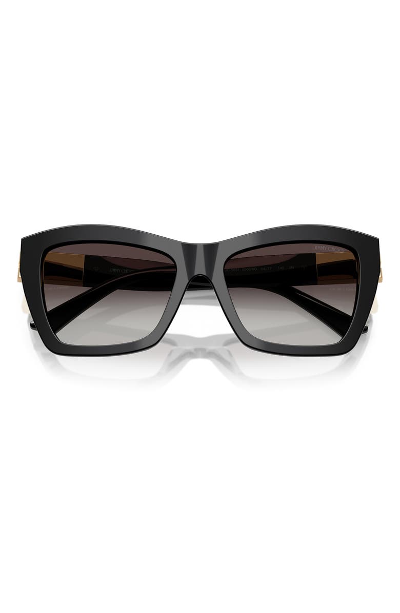 Jimmy Choo 54mm Gradient Cat Eye Sunglasses, Alternate, color,