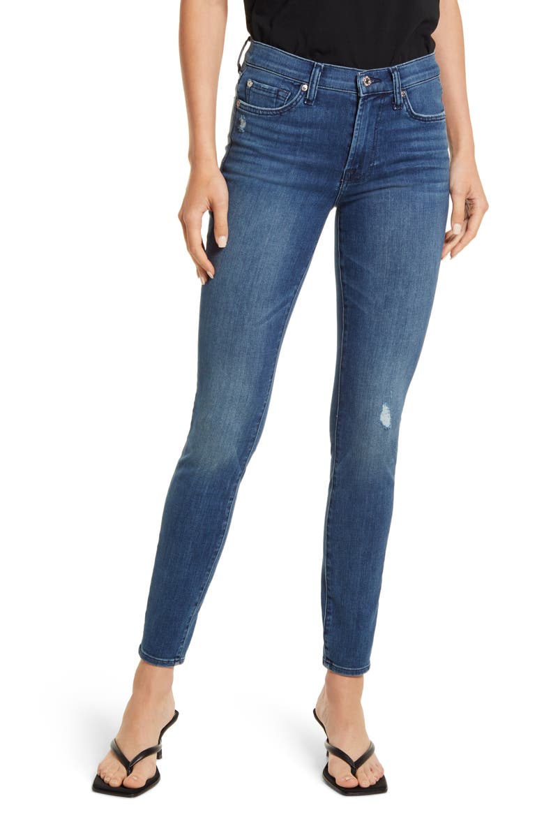Seven The Skinny Jeans, Main, color, LIBRA BLUE