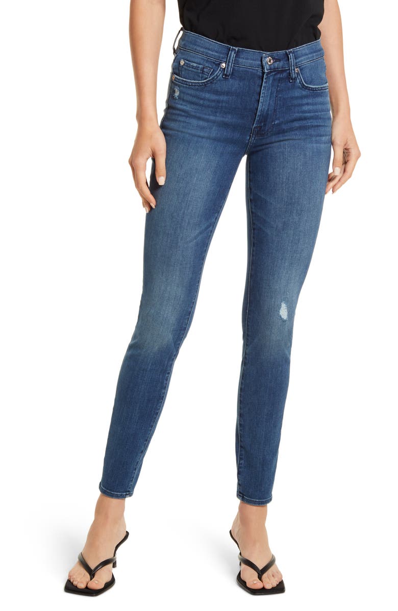 7 For All Mankind Seven The Skinny Jeans, Main, color,