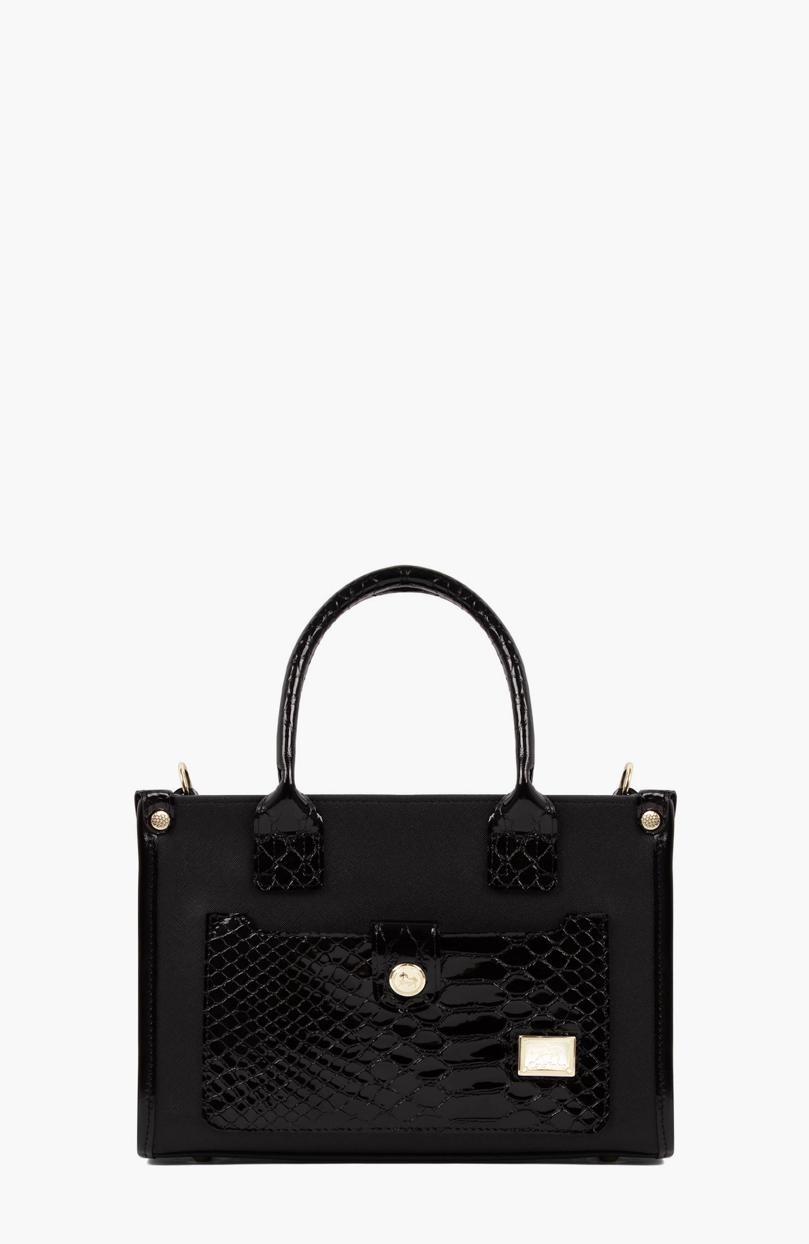 Cherry Blossom 524 Handbag, Main, color, Black