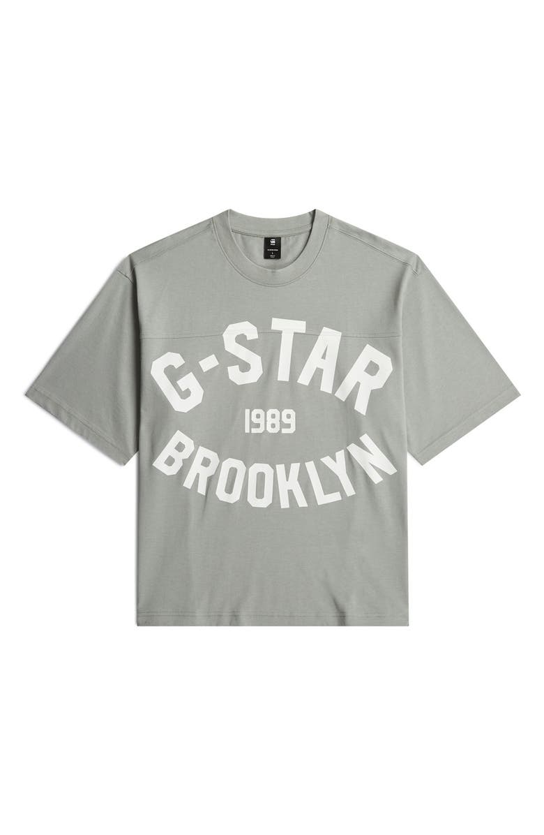 G-STAR Logo Graphic T-Shirt, Alternate, color, Wild Dove