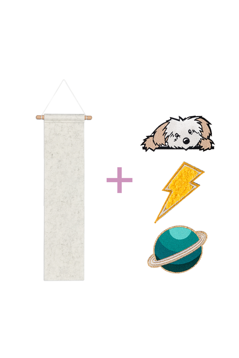 Patch Banner Starter Pack, Main, color, White
