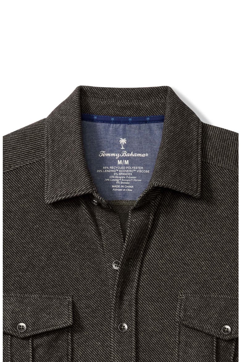 Fireside Coast Flannel Button-Up Shirt, Alternate, color, ROCKWELL