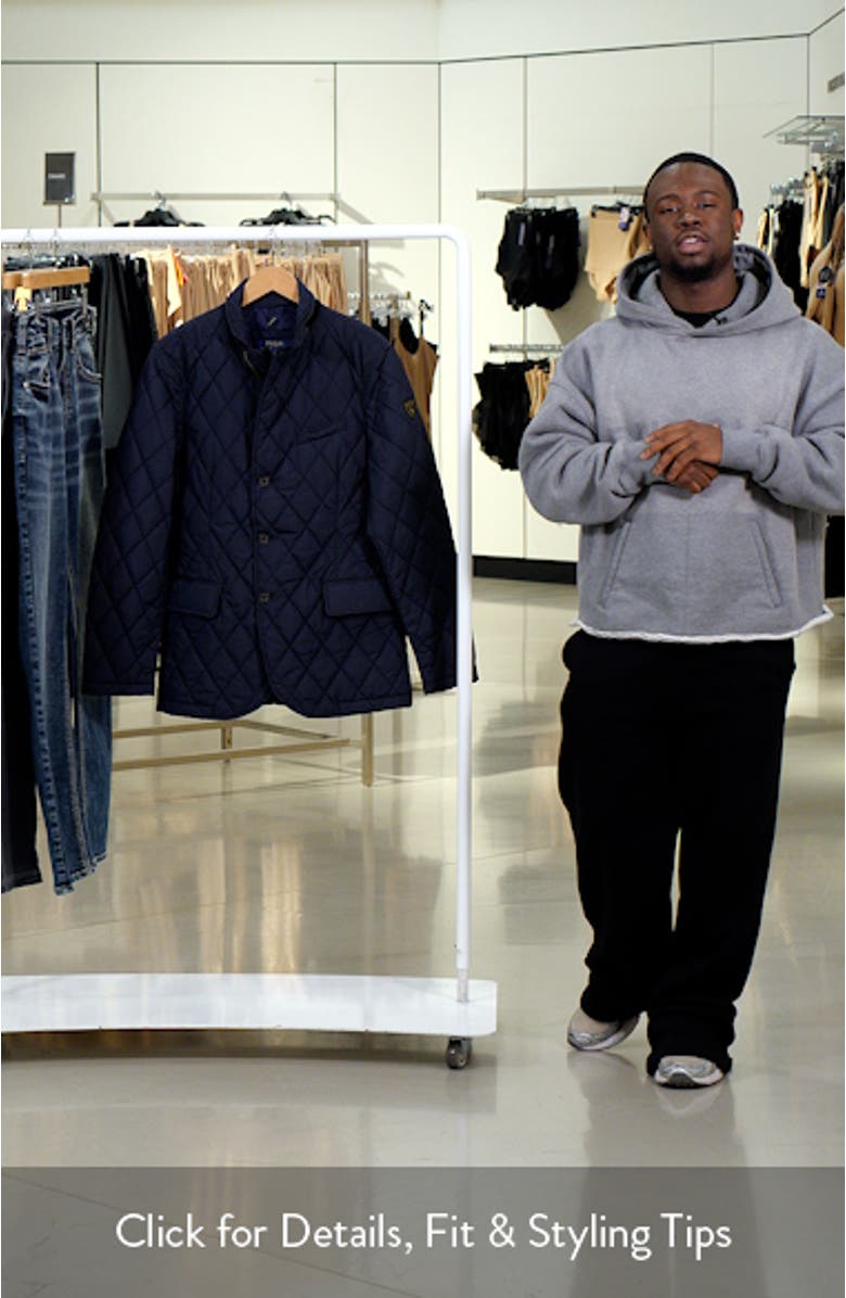 Polo Ralph Lauren Matte Finish Quilted Jacket | Nordstrom