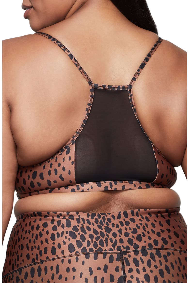 Khloe Animal Bralette, Alternate, color, CHEETAH