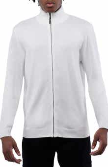 XRAY Mock Neck Full Zip Sweater