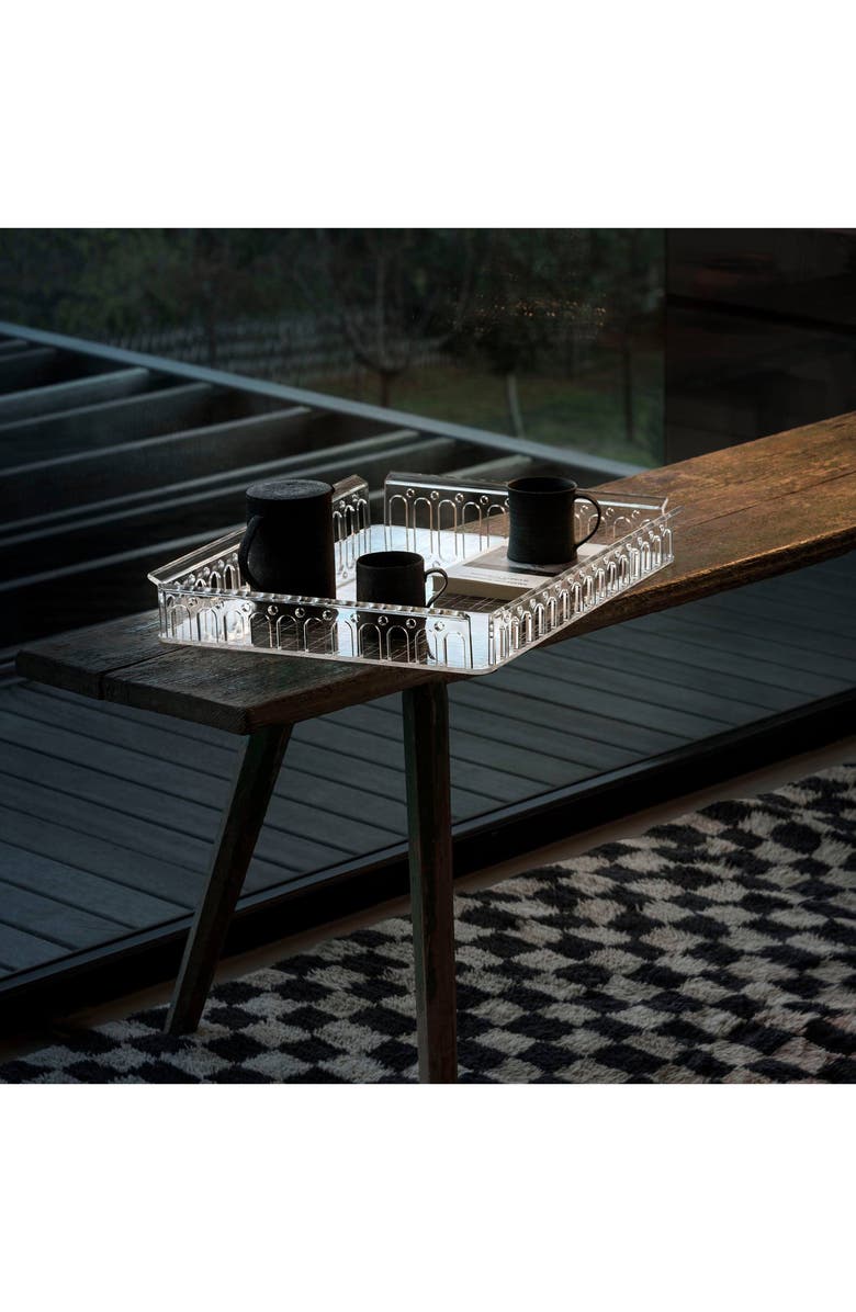 Kartell Piazza Serving Tray, Alternate, color, Black