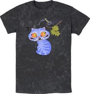 KPop Demon Hunters Men's KPop Demon Hunters Derpy And Magpie  Graphic T-Shirt
