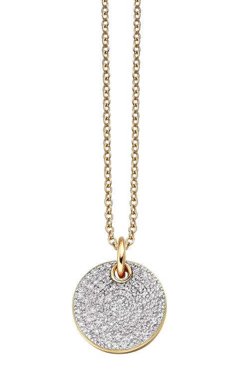Ava Diamond Disc Pendant Charm (Online Trunk Show)