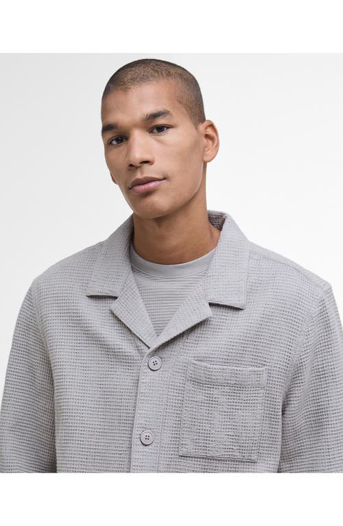 Barbour Sandwood Thermal Overshirt In Gray