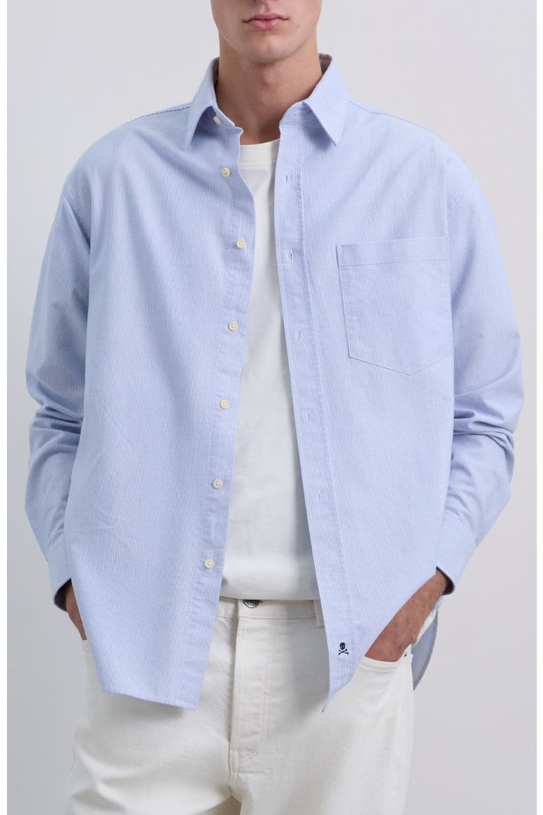 Street K Shirt, Main, color, Bluestripes