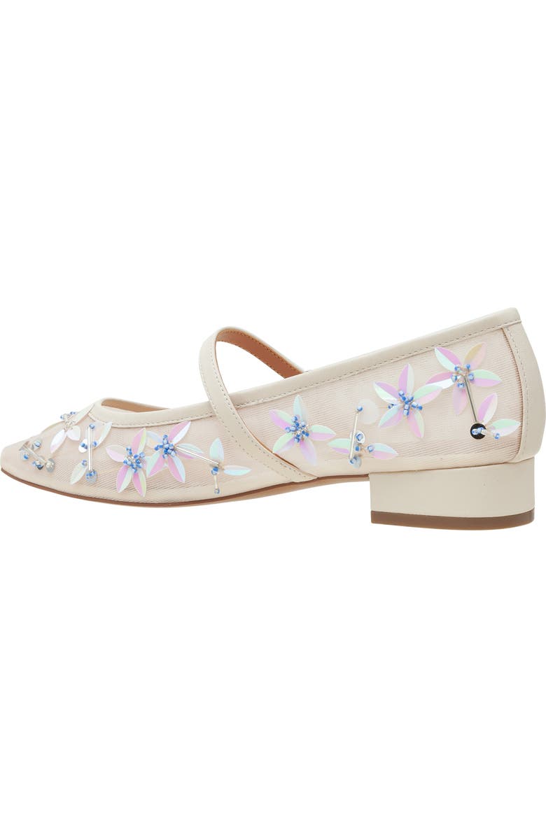 Linea Paolo Maison Embellished Mary Jane Flat, Alternate, color, Cream