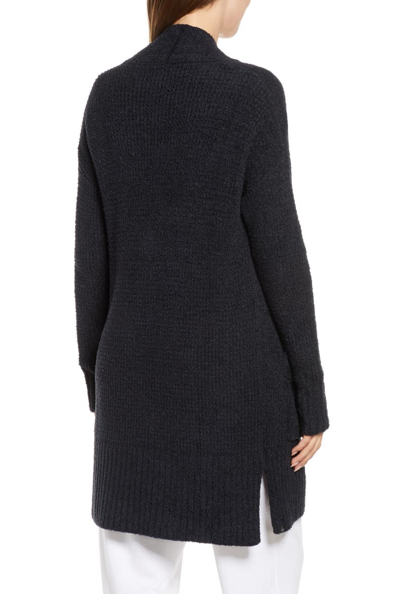 CozyChic® Lite Long Weekend Cardigan, Alternate, color, BLACK