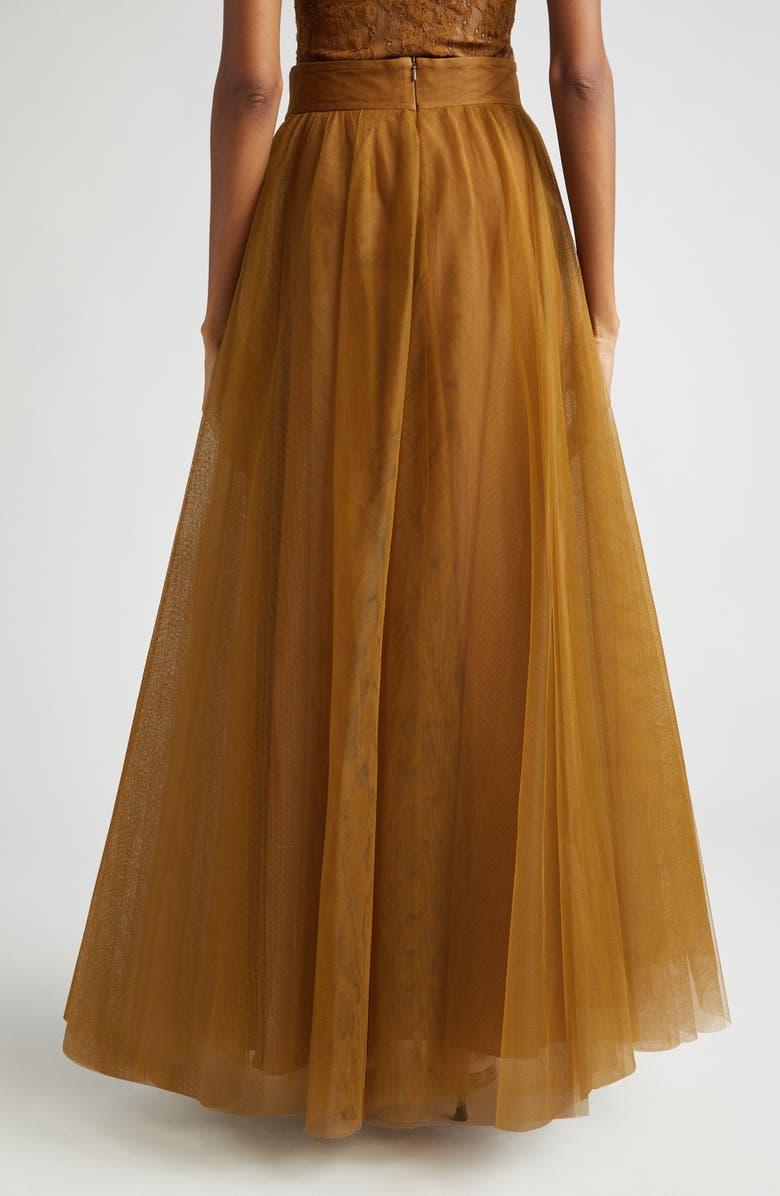 Zimmermann Tulle Maxi Skirt, Alternate, color, 