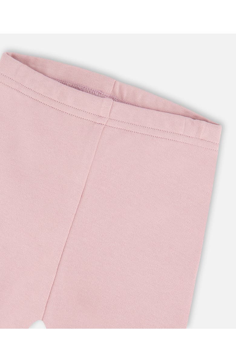 Deux par Deux Muslin Dress and Solid Leggings Set, Alternate, color, 