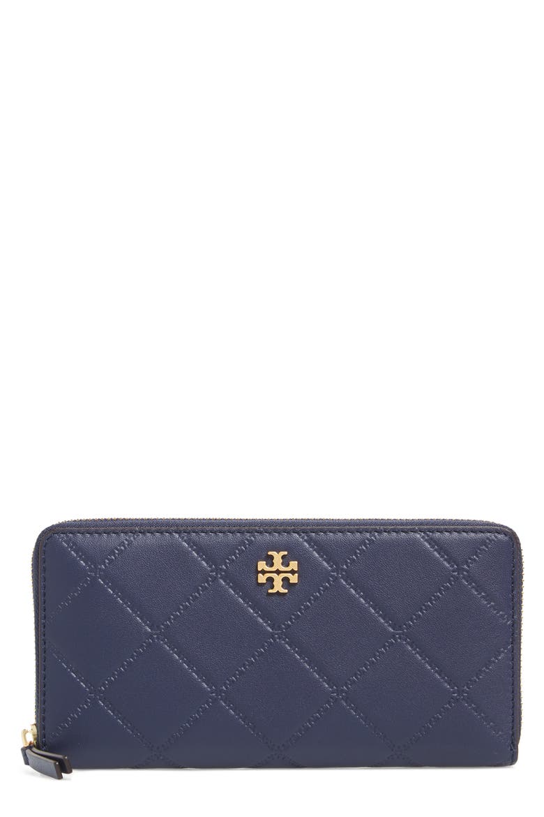 Georgia Zip Continental Wallet, Main, color, ROYAL NAVY