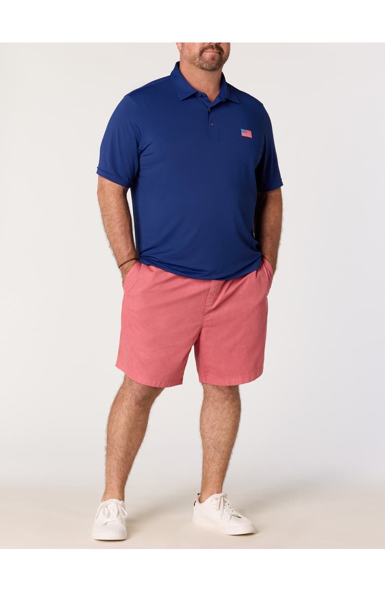 vineyard vines Big & Tall Golf Sankaty Polo Shirt, Alternate, color, Blue Depth Flag
