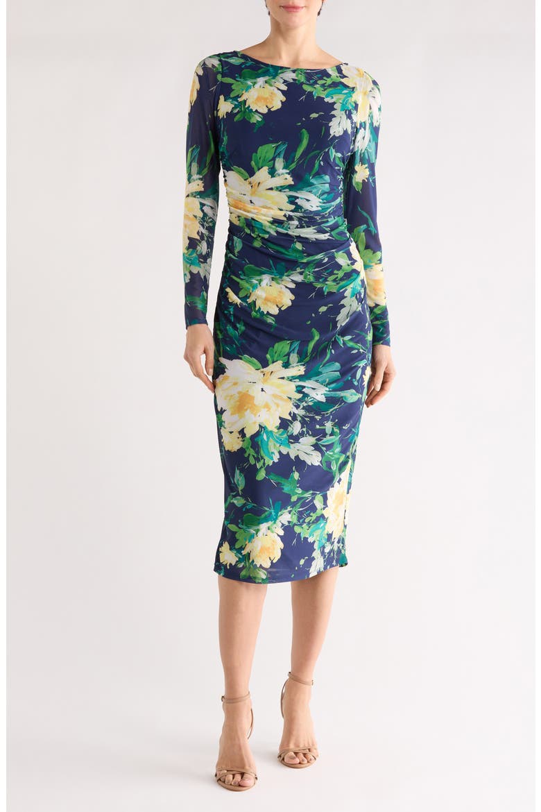 long sleeve floral bodycon dress MEROKEETY Women's Spring Wedding Guest Dress 2026 Long Sleeve Bodycon Floral Mesh Fall Cocktail Holiday Party Maxi Dresses, Black, S at Amazon Women's Clothing store