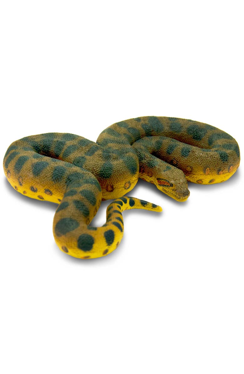 Safari Ltd. Green Anaconda Toy, Alternate, color, NO COLOR