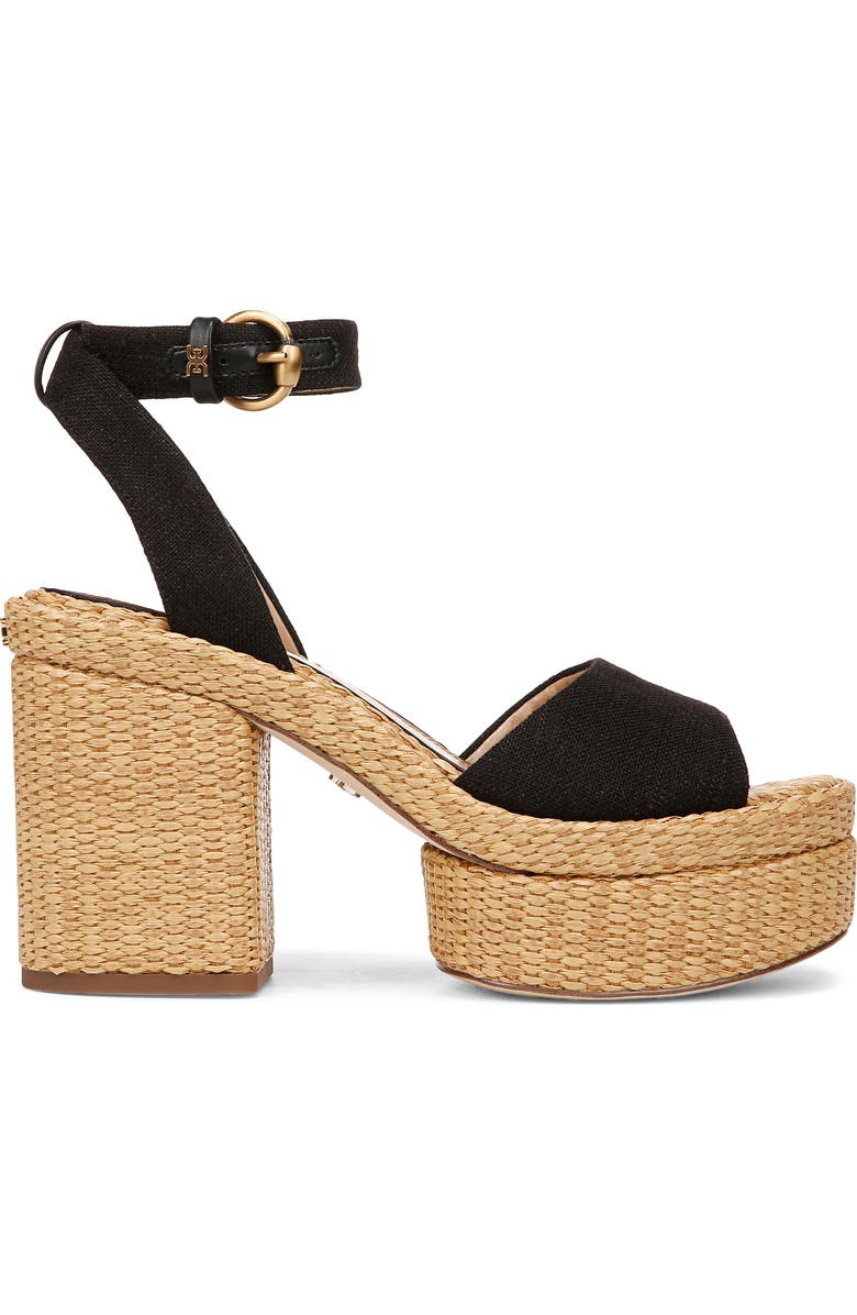 Sam Edelman Immie Ankle Strap Platform Wedge Sandal, Alternate, color,