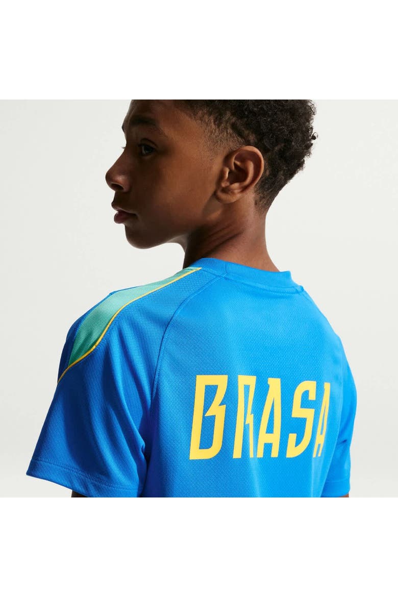 Youth Nike Blue Brazil National Team 2026 Strike Dri-FIT Top, Alternate, color, Blue