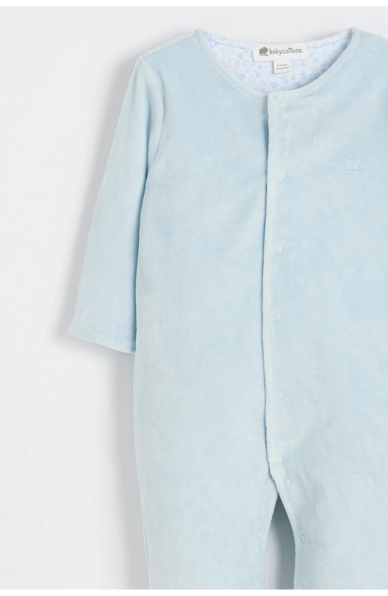 Babycottons Peanut Plush Coverall for Infant, Alternate, color, Light-Blue