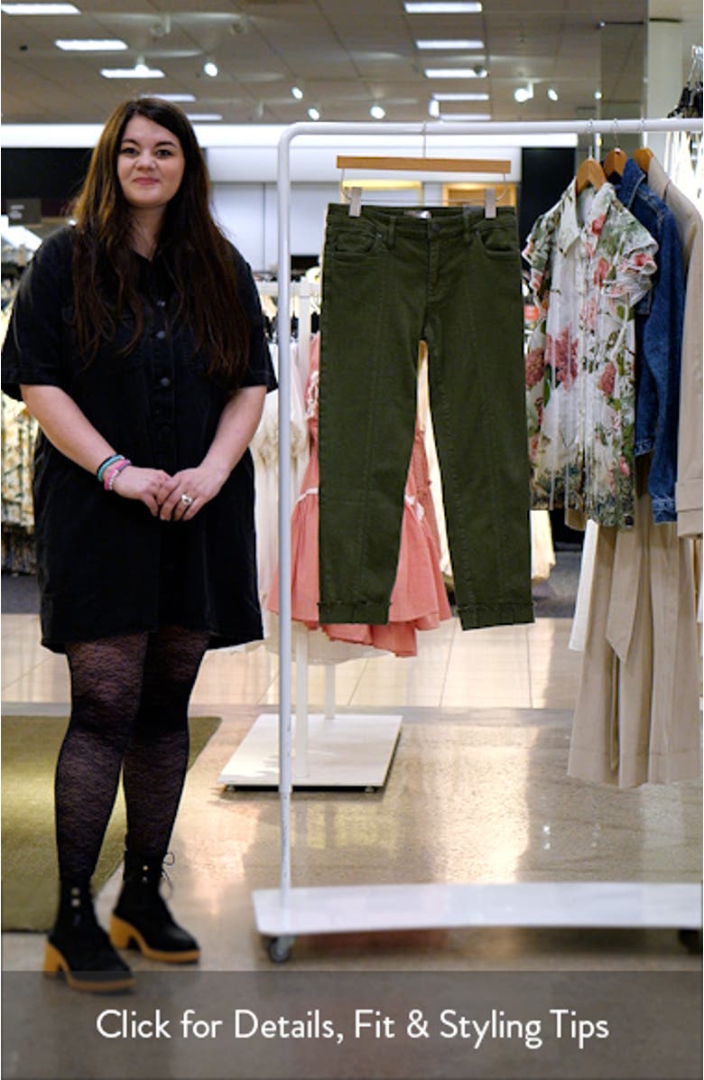 Amy Fray Hem Cuff Skinny Jeans, sales video thumbnail