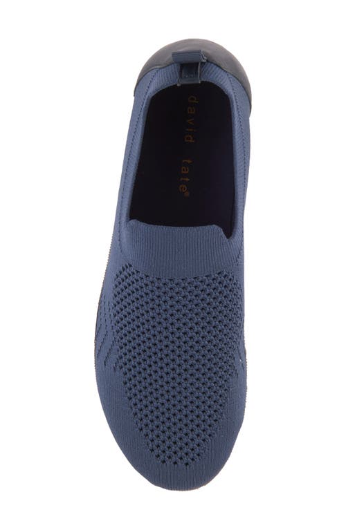 David Tate Gossip Slip-on Sneaker In Blue