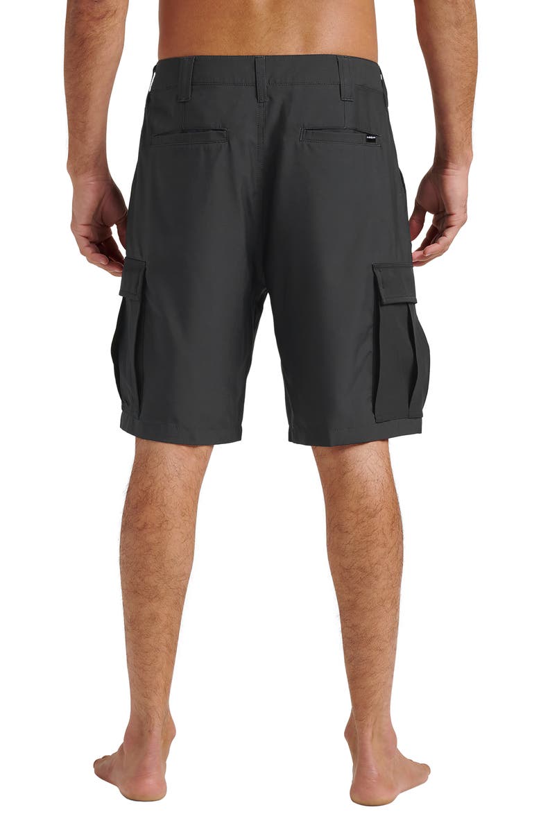 Quiksilver Union Amphibian Cargo 20 Hybrid Shorts, Alternate, color, Black