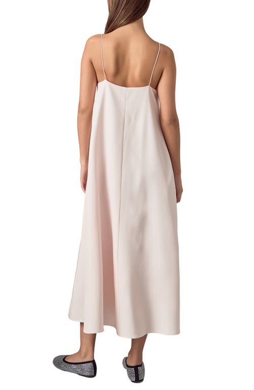 Shop Endless Rose Godet Maxi Dress In Pink