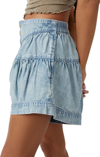 Fleur Denim Shorts