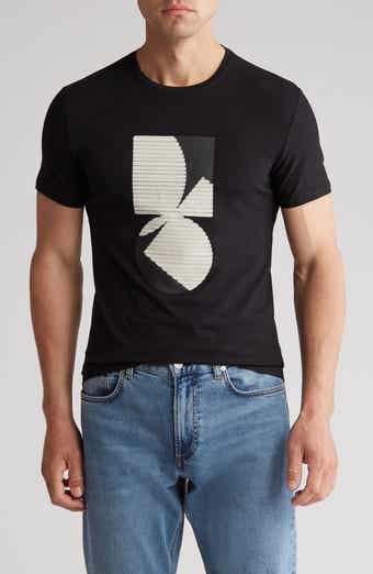T.R. PREMIUM 3D Abstract Graphic Print T-Shirt