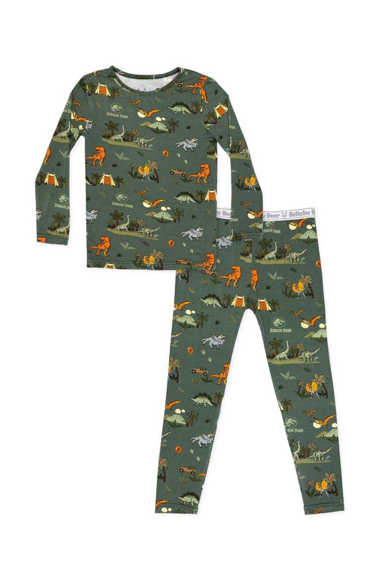 Kids' Jurassic Park Safari Set of 2 Piece Pajamas, Main, color, Jurassic Park: Safari