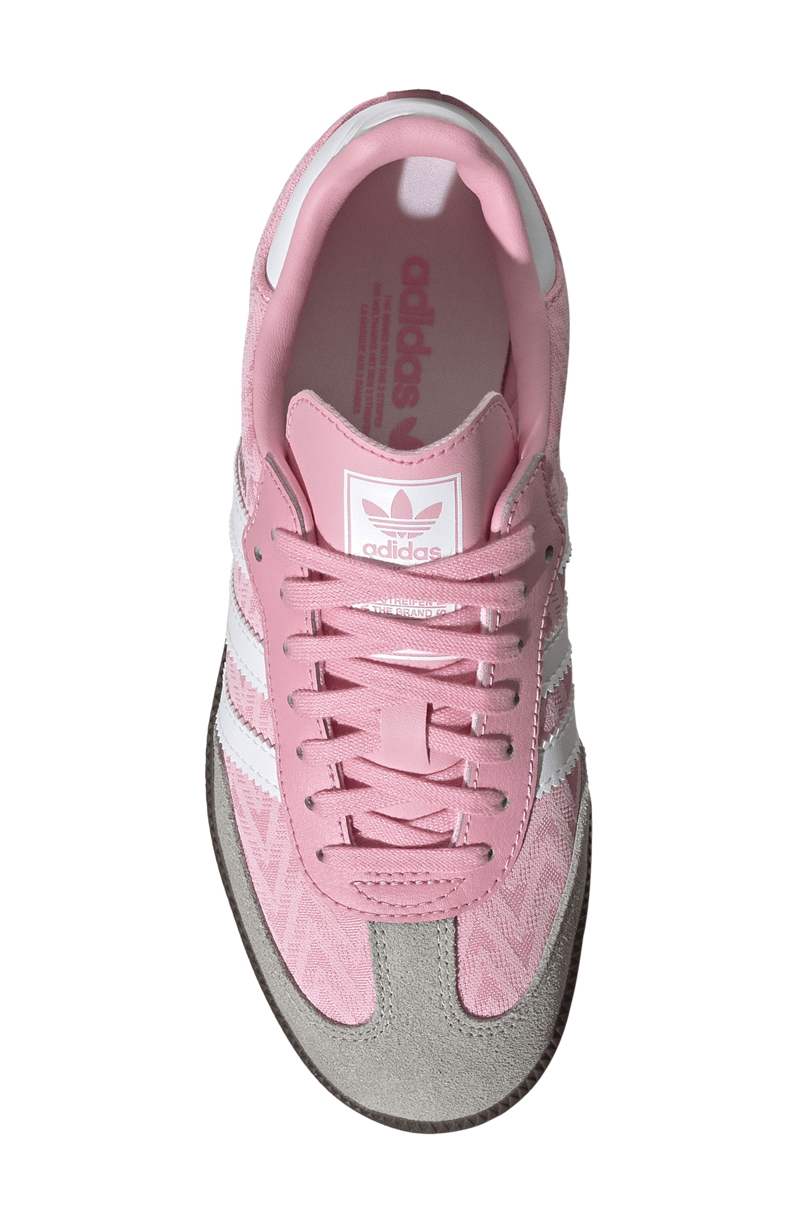 Kids' Samba XLG Sneaker, Alternate, color, LIGHT PINK/ WHITE/ GUM5