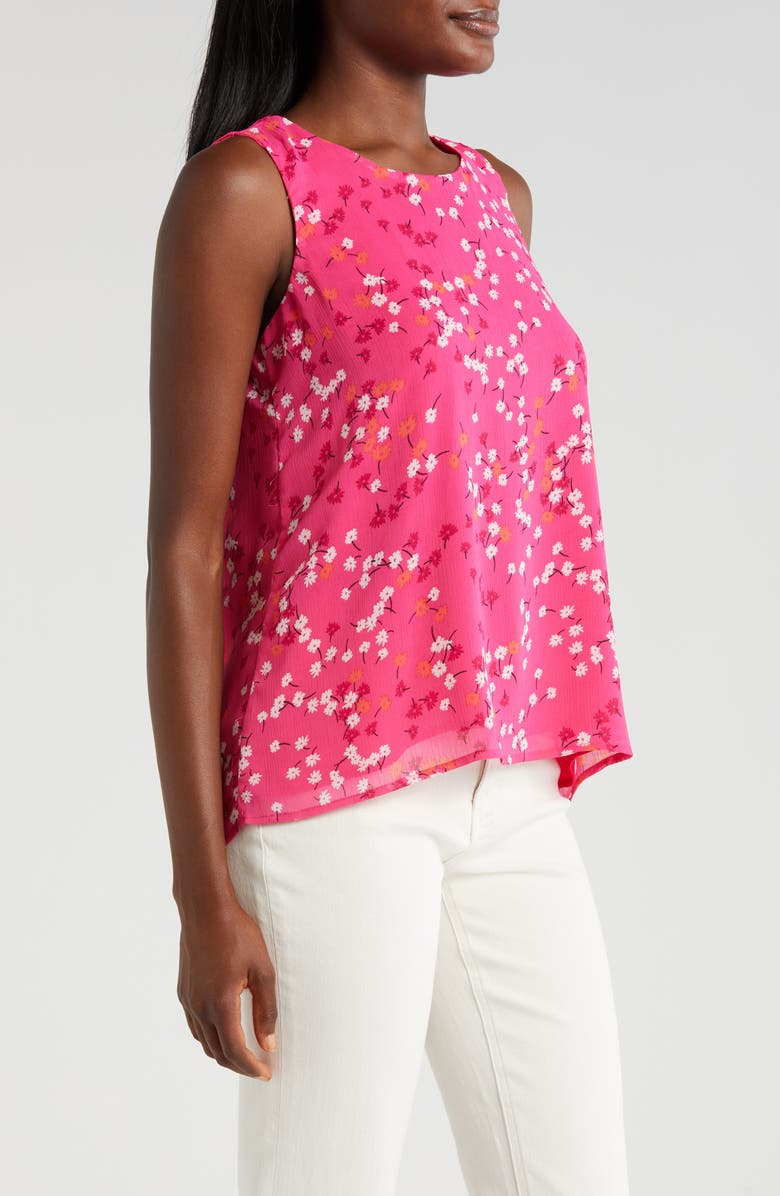 Vince Camuto Floral Sleeveless Top, Alternate, color,